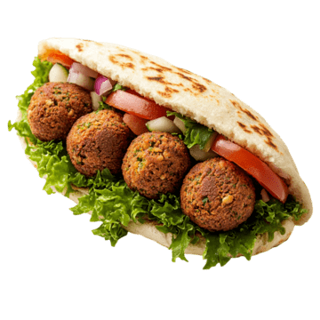 سندوتش فلافل سادة